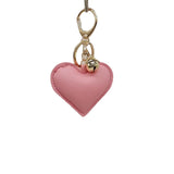 Sidiou Group Lovely Heart Shaped Keychain Black Red Peach Love Heart Exquisite PU Leather Key Chain Holder For Girls Birthday Jewelry Car Pendant