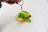 Sidiou Group Cute Cartoon Big Eyes Green Little Turtle Soft Plush Doll Keychain Tortoise Bag Pendant Kids Toys Car Keyring Men Women Jewelry