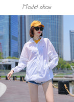 Sidiou Group Hot Sale Fashion Solid Color Sunscreen Clothing With Earphone Hole Outdoor UV Protection Clothing