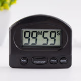 Sidiou Group New Mini LCD Digital Kitchen Timer Cooking Count Up Countdown Alarm Clock Magnetic Electronic Alarm Sleep Stopwatch Clocks