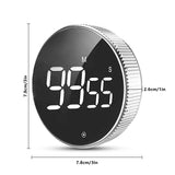 Sidiou Group Digital Timer For Kitchen Cooking Shower Study Stopwatch LED Counter Alarm Remind Manual Electronic Countdown Kitchen Gadget