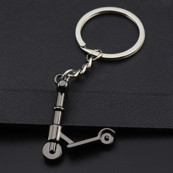 Sidiou Group Fashion Creative Cool Boy Girl Scooter Metal Keychain Motorcycle Pedal Keyring Auto Car Charms Key Chain Holder Gift