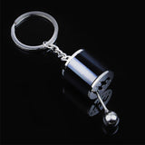 Sidiou Group Creative Gear Keychain Six-Speed Manual Shift Gear Key Chain Car Refitting Metal Pendant Key Ring Fashion Jewelry Gift