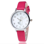 Sidiou Group Women's Watches Fashion Cheap Leather Popular Modern Girl Dial Metal Ladies Bracelet Quartz Clock Wrist Watch
