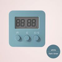 Sidiou Group 1 PCS LCD Digital Timer Reminder Countdown Stopwatch Alarm Clock Kitchen Learning Time Manager Cooking Mini Cute Electronic Timer