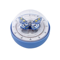 Sidiou Group Cute Mechanical Timer Count Down Alarm For Cooking Learning Reminder Butterfly Shape Design Theme Kids Student Manual Timers
