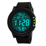 Sidiou Group Fashion LED 50m Waterproof Men's Digital Wristwatches Automatic Date Outdoor Sports Watch Male Smart Business Electronic Watches