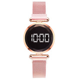 Sidiou Group Luxury Smart Electronic Watch Women Starry Sky Magnetic Watches Buckle Fashion Rhinestone Sports Dress Wristwatch