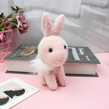 Sidiou Group New Stylish Cute Creative Plush Cartoon Bunny Pendant Exquisite Keychain Soft Baby Soothing Doll Christmas Birthday Wedding Gift