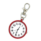 Wholesale Fashion Quartz Pocket Watch Keychain Clocks Round Dial Portable Simple Pendant For Women Men Kids Gifts Promotional Watch