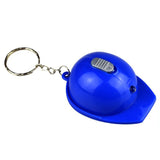 Sidiou Group Creative Portable Simulation Helmet Beer Bottle Opener Key Ring Kitchen Tool Accessories LED Plastic Keychain Pendant Corkscrew