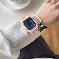 Sidiou Group Wholesale Fashion New Men Women Luxury Square Digital Watches Sports Ladies Wrist Clock Cute Watch For Girls Gifts