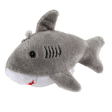 Sidiou Group Wholesale Cute Soft Simulation Ocean Animal Plush Toy Cartoon Shark Doll Key Chain Pendant Stuffed Toys Kids Backpack Gift