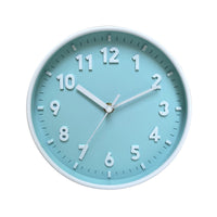 Sidiou Group Creative Modern Simple Wall Clock 8 Inch Candy Color Silent Time Clocks Ornament For Kids Home Bedroom Decorative Living Room