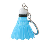 Sidiou Group Creative Mini Badminton Keychain Cute Shuttlecock Key Chain PVC Keyring Colorful Car Key Holder Bag Sports Pendant Jewelry Gift