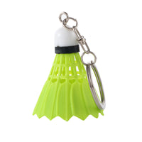 Sidiou Group Creative Mini Badminton Keychain Cute Shuttlecock Key Chain PVC Keyring Colorful Car Key Holder Bag Sports Pendant Jewelry Gift