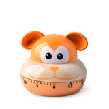 Sidiou Group Creative Cartoon Cute Fruit Animal Timer Mechanical Digital Kitchen Manual Countdown Clock Time Management Tool For Children