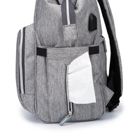 Sidiou Group Baby Diaper Bags Large Capacity Nappy Backpack Nursing Outdoor Zipper Handbag
