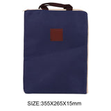 Sidiou Group Portable Business Briefcase Storage File Folder  Document Holder Office Supplies Bag