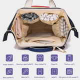 Sidiou Group Mummy Maternity Bag Multifunctional Large Capacity Diaper Bag Backpack Nappy Baby Bag