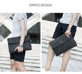 Sidiou Group Laptop Bag Can Fit 14 inch Briefcase Handlebag Men Sleeve Computer Pocket