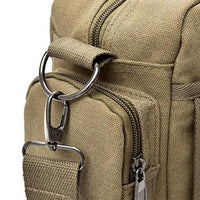 Sidiou Group Men Canvas Briefcase Laptop Suitcase Travel Handbag Business Messenger Bag Shoulder Bag