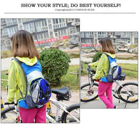 Sidiou Group Waterproof Bike Bags Water Bottle Waist Rucksacks Travel Bicycle Bag Backpackck