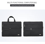 Sidiou Group Man Laptop Bag Waterproof Can Fit 15.6 inch Handbags Briefcase Male