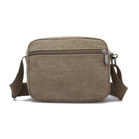 Sidiou Group Canvas Bags  Men Travel Bag Canvas Messenger Bag Small  Shoulder Bags Vintage Briefcase