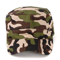 Sidiou Group Unisex Fashionable Sun Visor Army Camouflage Snapback Soldier Combat Hat Cotton  Cap