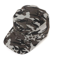 Sidiou Group Unisex Fashionable Sun Visor Army Camouflage Snapback Soldier Combat Hat Cotton  Cap