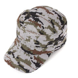 Sidiou Group Unisex Fashionable Sun Visor Army Camouflage Snapback Soldier Combat Hat Cotton  Cap