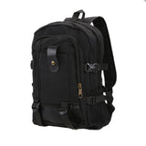 Sidiou Group Adjustable Padded  Backpack Canvas Outdoor Travel Rucksack Mountain Hiking Backpack