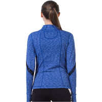 Sidiou Group Women Yoga Jacket Fitness Running Shirt For Women Sportswear Elastic Tight Gym