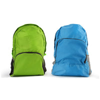 Portable Zipper Nylon Backpack