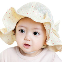 Sidiou Group Toddler Infant Sun Cap Outdoor Summer Hat Bucket Hat Sweet Princess Girl Hat