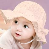 Sidiou Group Toddler Infant Sun Cap Outdoor Summer Hat Bucket Hat Sweet Princess Girl Hat