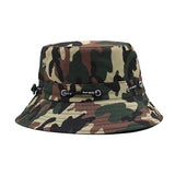 Sidiou Group Men Bucket Hat Women Bob Caps Camouflage Sad Boy Flat Hats Cotton Boonie Sun Bucket Hat