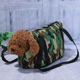 Sidiou Group Portable Pet Carrier Dog Backpack Outdoor Camo Print Slings Pet Bag Travel Carrier Bag