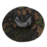 Camouflage Protection Mesh Fishing Cap