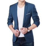 Men Fall Clothing Jacket Blazer