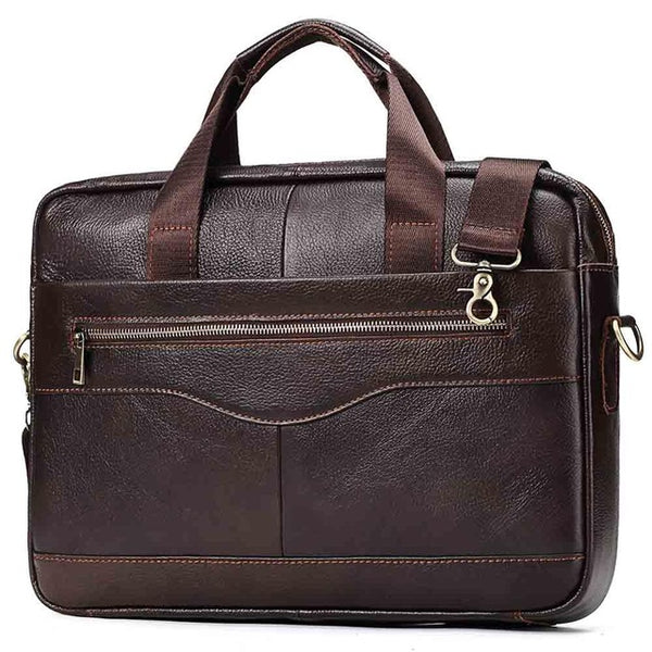 Leather handbag Men
