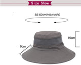 Sidiou Group Fashion Sun Hats For Men Floppy Straw Summer Hats Women Solid Bucket Wide Brim Hat Cap