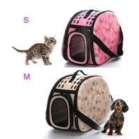 Sidiou Group Foldable Handbag Carrier Shoulder Bag Outdoor Travel  Small Animals Carry Bags