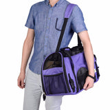 Sidiou Group Portable Pet Bag Folding Mesh Pet Bag Breathable pet carrier bag carry for dogs