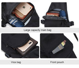 Sidiou Group Men  Nylon Military Travel Riding Shoulder Messenger Pack Sling Chest Waterproof Bag