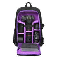 Sidiou Group Multi-functional Camera Video Bag Waterproof DSLR Camera Bags Camera Backpack