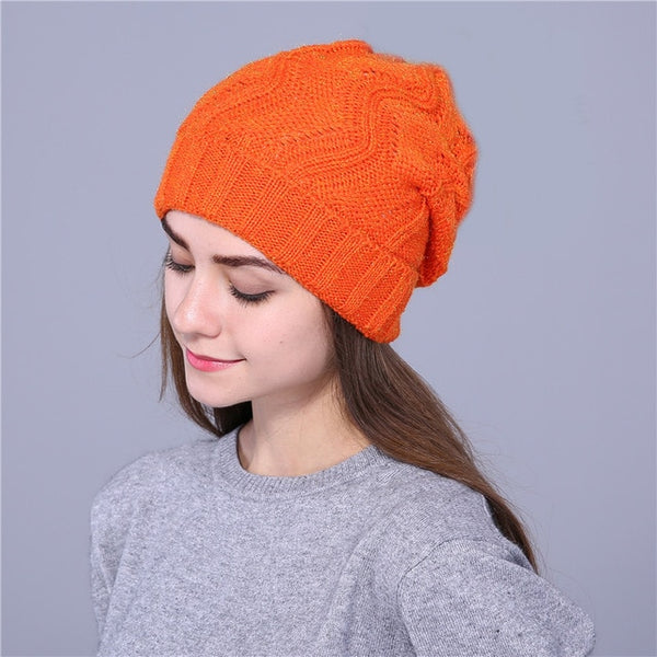 Double layer keep warm winter hat