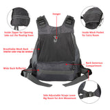 Sidiou Group Outdoor Breathable Padded Fishing Life Vest Bearing Life Safety Jacket Utility Vest