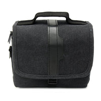Sidiou Group Camera Bag Shoulder Bag Comfortable Travel Bag Outdoor Camera Canvas Bag Single Shoulder Bag Zipper